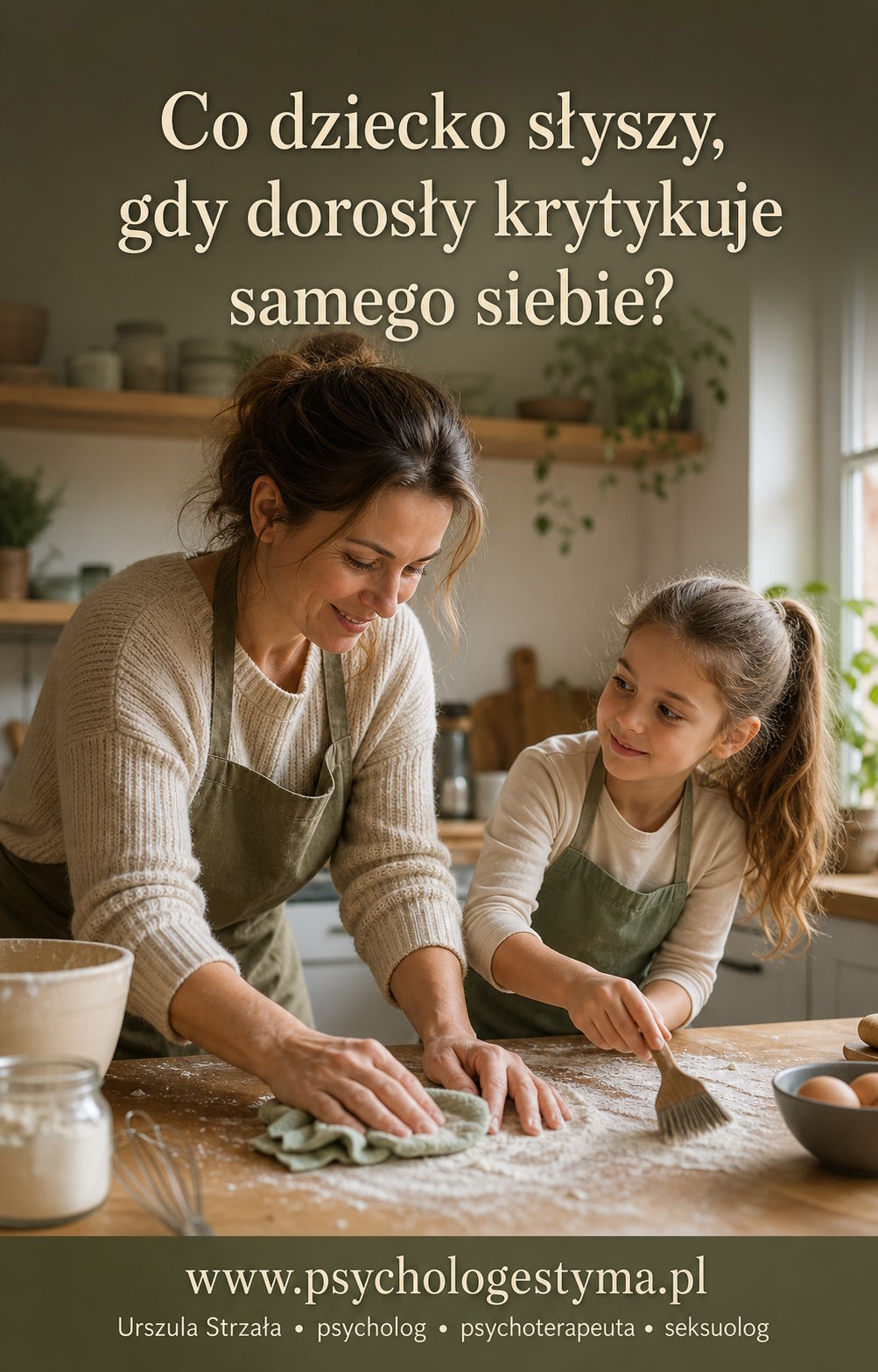Co dziecko słyszy, gdy krytykuję siebie?